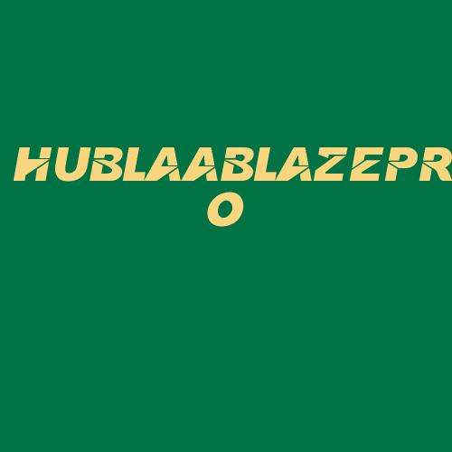 Logo da HUBLAABLAZEPRO